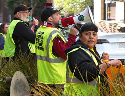 Climate Activists Occupy Wells Fargo Global Headquarters:April 25, 2022